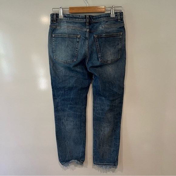 Acne Studios Row Fringe CLTVT Jeans - Picture 7 of 12